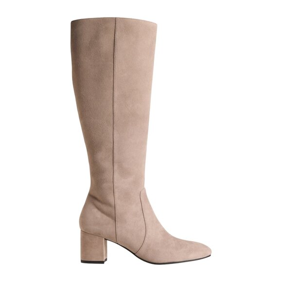 Stuart Weitzman Shoes - Stuart Weitzman Ariana 60 Zip Boots - Suede (For Women)